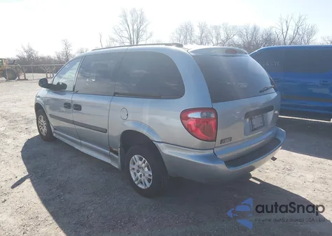2005 Dodge Grand Caravan Se from USA, damaged, VIN 1D4GP24R15B245659